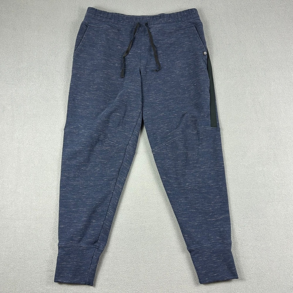 Backcountry Joggers‎ Mens Large Sweatpants Navy Tapered Drawstring Climbing